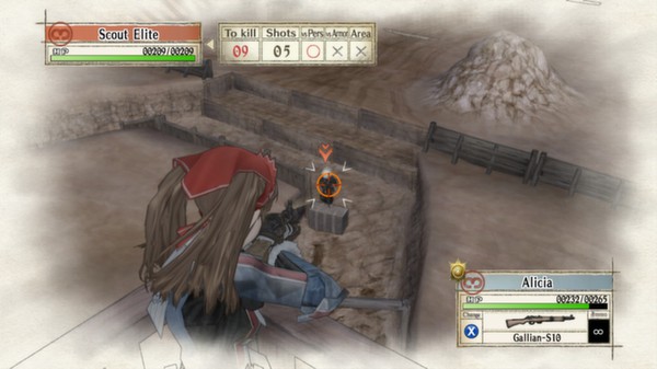 Скриншот из Valkyria Chronicles™