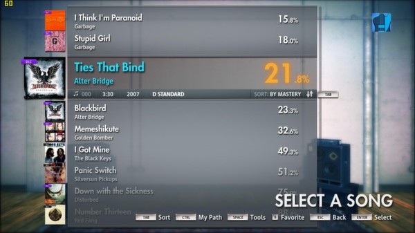 Скриншот из Rocksmith 2014 - Alter Bridge - Ties That Bind