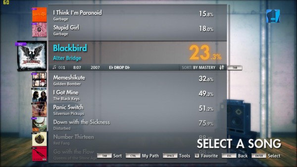 Скриншот из Rocksmith 2014 - Alter Bridge - Blackbird