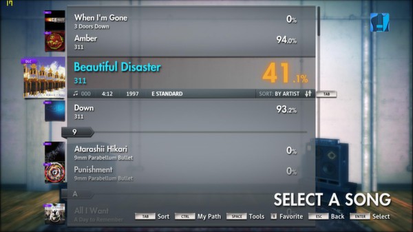 Скриншот из Rocksmith 2014 - 311 - Beautiful Disaster