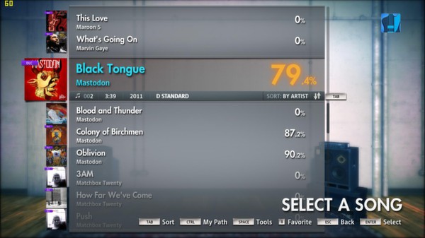 Скриншот из Rocksmith 2014 - Mastodon - Black Tongue