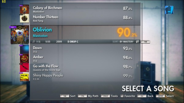 Скриншот из Rocksmith 2014 - Mastodon - Oblivion