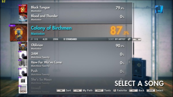 Скриншот из Rocksmith 2014 - Mastodon - Colony Of Birchmen