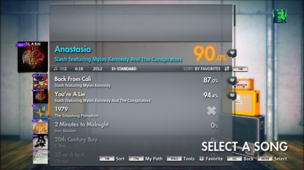 Скриншот из Rocksmith 2014 - Slash - Anastasia