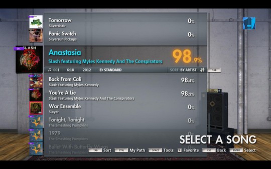 Скриншот из Rocksmith 2014 - Slash Song Pack