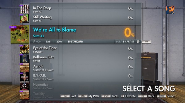 Скриншот из Rocksmith 2014 - Sum 41 - We're All to Blame