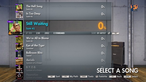 Скриншот из Rocksmith 2014 - Sum 41 - Still Waiting