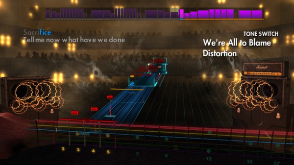 Скриншот из Rocksmith 2014 - Sum 41 Song Pack