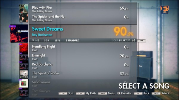 Скриншот из Rocksmith 2014 - Roy Buchanan - Sweet Dreams