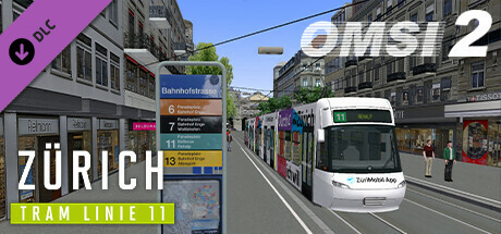 OMSI 2 Add-on Zürich Tram Linie 11 cover art