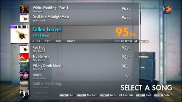 Скриншот из Rocksmith 2014 - Billy Talent - Fallen Leaves