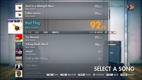 Скриншот из Rocksmith 2014 - Billy Talent - Red Flag