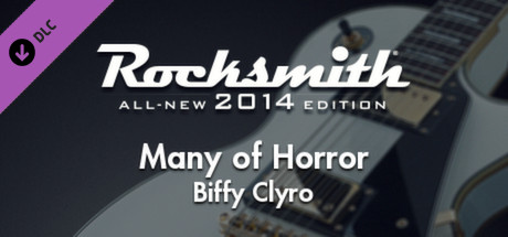 Rocksmith 2014 - Biffy Clyro - Many of Horror cover art