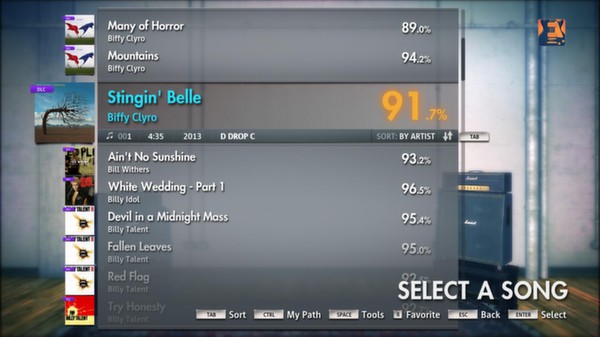 Скриншот из Rocksmith 2014 - Biffy Clyro - Stingin' Belle