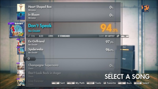 Скриншот из Rocksmith 2014 - No Doubt - Don't Speak