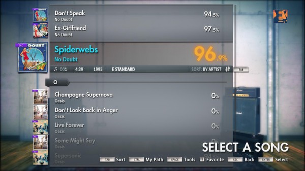 Скриншот из Rocksmith 2014 - No Doubt - Spiderwebs