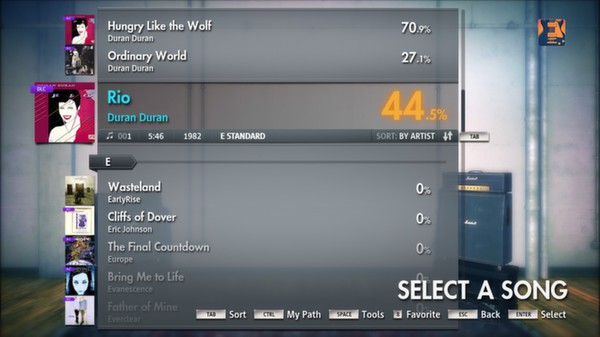 Скриншот из Rocksmith 2014 - Duran Duran - Rio