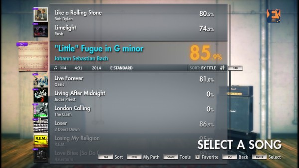 Скриншот из Rocksmith 2014 - Bachsmith