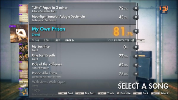Скриншот из Rocksmith 2014 - Creed - My Own Prison