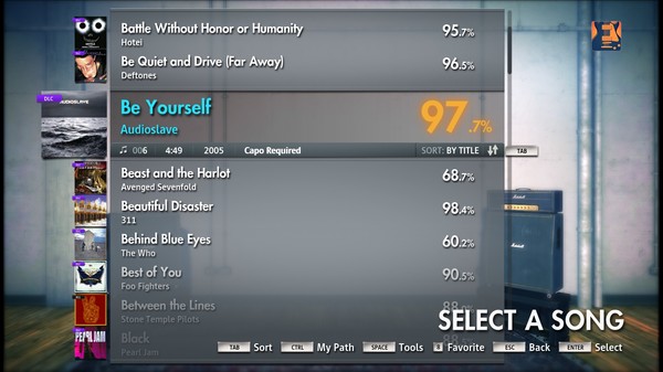 Скриншот из Rocksmith 2014 - Audioslave - Be Yourself