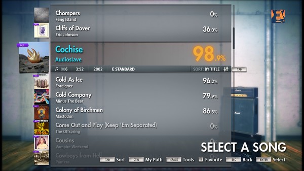 Скриншот из Rocksmith 2014 - Audioslave Song Pack
