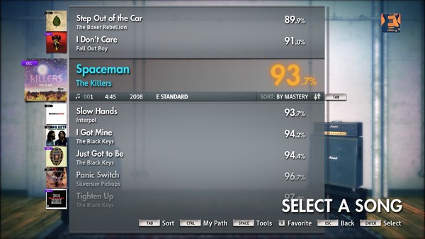 Скриншот из Rocksmith 2014 - The Killers - Spaceman