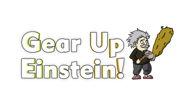 Gear Up Einstein! Logo