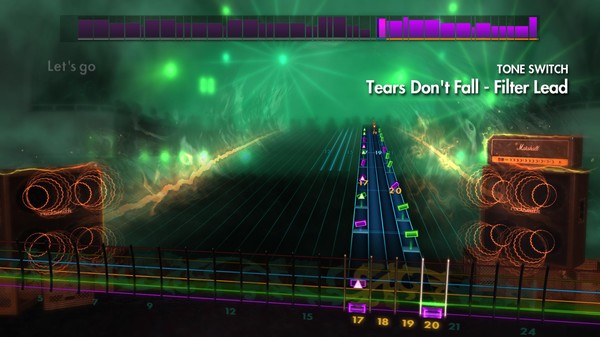 Скриншот из Rocksmith 2014 - Bullet For My Valentine - Tears Don't Fall