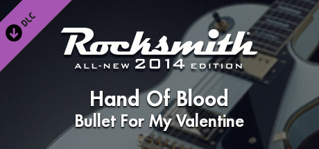 Rocksmith 2014 - Bullet For My Valentine - Hand of Blood cover art