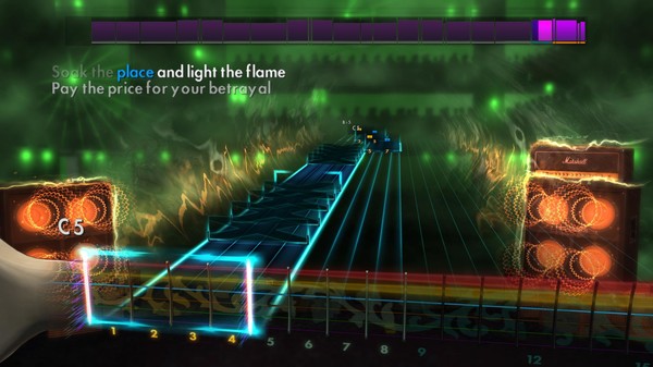 Скриншот из Rocksmith 2014 - Bullet For My Valentine Song Pack