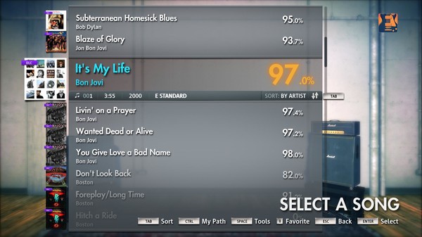 Скриншот из Rocksmith 2014 - Bon Jovi - It's My Life