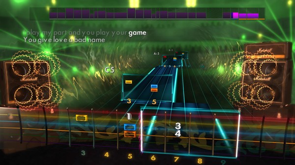 Скриншот из Rocksmith 2014 - Bon Jovi - You Give Love A Bad Name