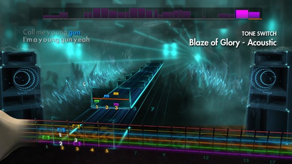 Скриншот из Rocksmith 2014 - Bon Jovi - Blaze Of Glory