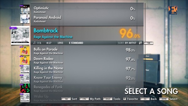 Скриншот из Rocksmith 2014 - Rage Against the Machine - Bombtrack