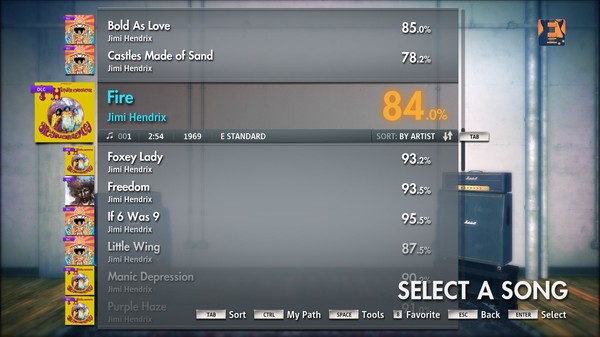 Скриншот из Rocksmith 2014 - Jimi Hendrix - Fire