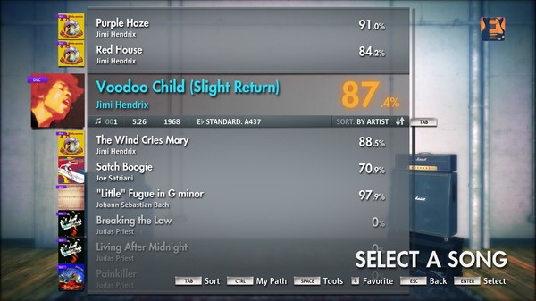 Скриншот из Rocksmith 2014 - Jimi Hendrix - Voodoo Child (Slight Return)