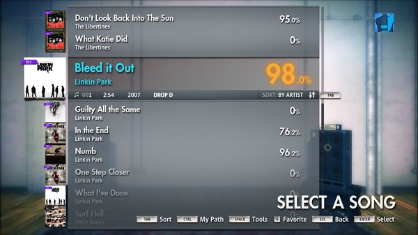 Скриншот из Rocksmith 2014 - Linkin Park - Bleed It Out