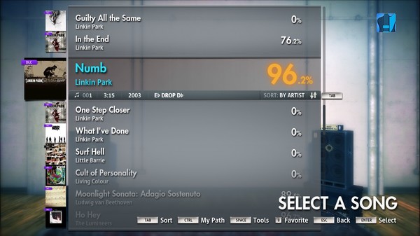 Скриншот из Rocksmith 2014 - Linkin Park - Numb