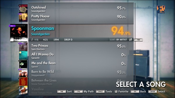 Скриншот из Rocksmith 2014 - Soundgarden - Spoonman
