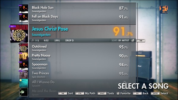 Скриншот из Rocksmith 2014 - Soundgarden - Jesus Christ Pose