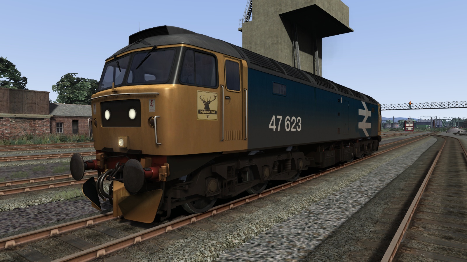 BR Blue Class 47 Large Logo Highland Rail Livery Add-On on Steam