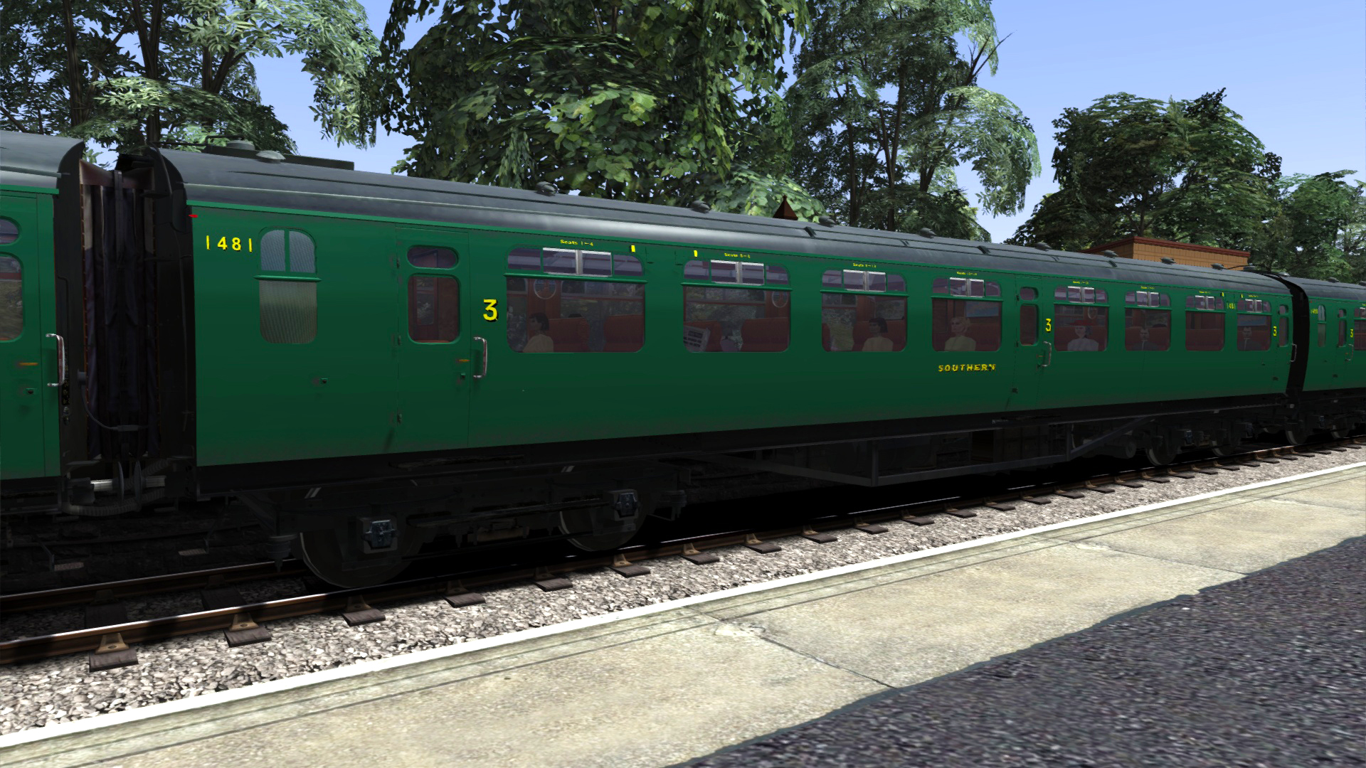 TS Marketplace: Bulleid Coach Pack 01 Add-On images.