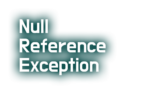 Null Reference Exception Logo
