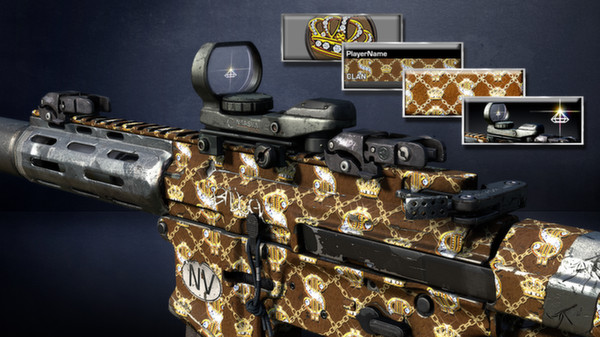 Скриншот из Call of Duty: Ghosts - Bling Personalization Pack