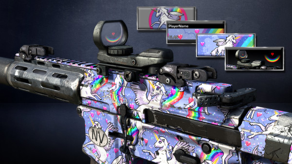 Скриншот из Call of Duty: Ghosts - Unicorn Personalization Pack