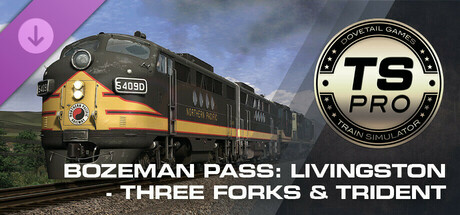 Train Simulator: Bozeman Pass: Livingston - Three Forks & Trident cover art