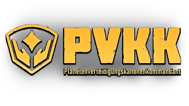 PVKK: Planetenverteidigungskanonenkommandant Logo
