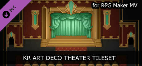 RPG Maker MV - KR Art Deco Theater Tileset cover art