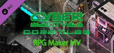 RPG Maker MV - CyberCity Core Tiles cover art