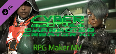 RPG Maker MV - CyberCity Character Creator Kit cover art